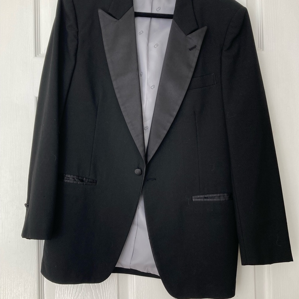 Classic Christian Dior Black Men's Blazer